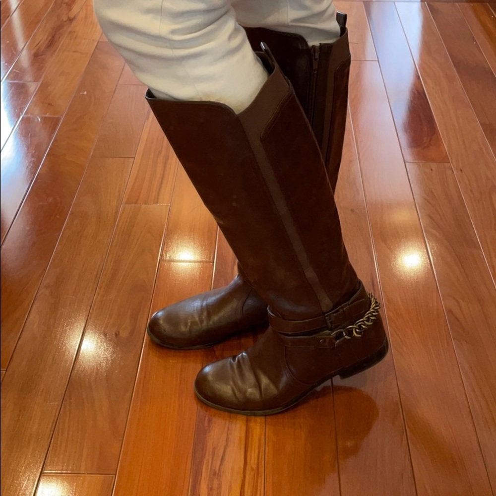 🟡 Brown Riding Boots - Picture 7 of 12
